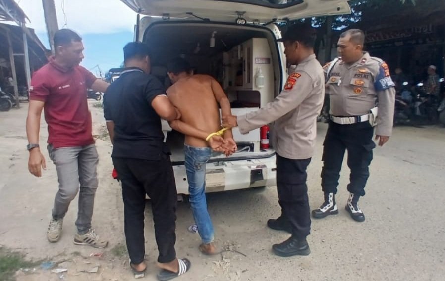 Polsek Jambo Aye amankan pria pengganggu warga