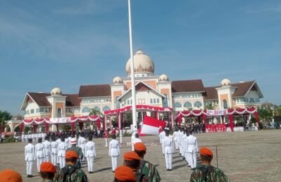 Upacara HUT 81 RI Aceh Utara