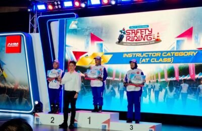 AHM Kalibrasi Kompetensi Instruktur Safety Riding Terbaik se-Indonesia, Capella Raih Banyak Kategori Juara