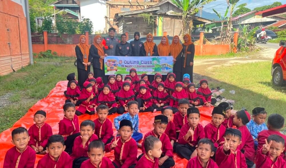 Murid TK Blangpegayon BPBD Gayo Lues