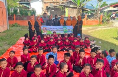 Anak TK Negeri 1 Blangpegayon Kunjungi Kantor BPBD Belajar Soal Bencana
