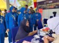 PHE NSO dan Lanal Lhokseumawe Gelar Bakti Sosial di Gampong Bantayan