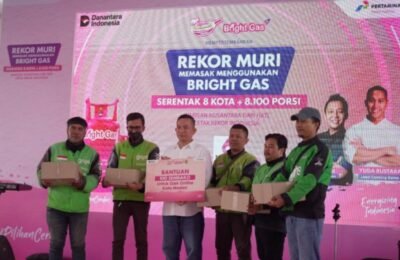Patra Niaga dan mitra memasak pakai Bright Gas