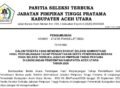 Pemkab Aceh Utara Umumkan Peserta Lulus Administrasi Seleksi JPT Pratama 2026, Ini Daftar Lengkapnya