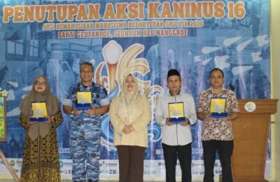 FKG USK Tutup AKSI KANINUS ke-16, 680 Pasien Dapat Layanan Kesehatan Gigi