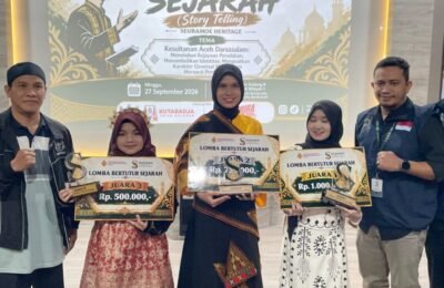 Seuramoe Heritage Dorong Generasi Muda Kenali Sejarah Aceh Lewat Lomba Bertutur
