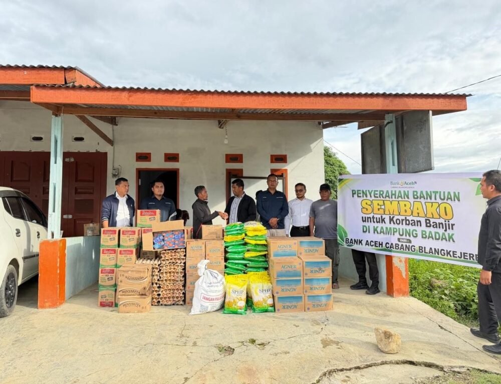 BAS Blangkejeren bantu korban banjir Desa Badak