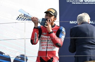 Melesat Kencang di Misano, Ramadhipa Tutup Musim dengan Podium
