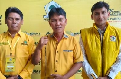 Terpilih Secara Aklamasi, Fajri Munthe Kembali Pimpin Golkar Subulussalam