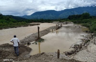 Tanggul Aih Bobo Jebol Belum Selesai Deperbaiki, Warga Protes Pemindahan Alat Berat